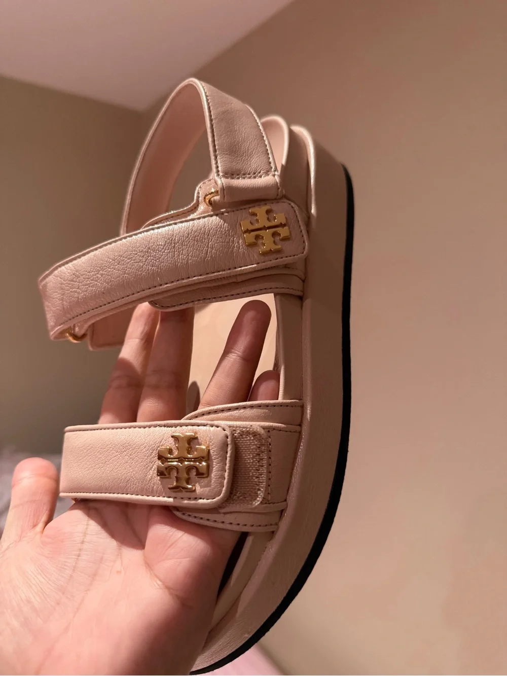 Kira Sport Sandals in Shell Pink